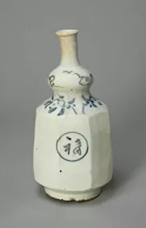 Grey Background Collection: Wine Bottle, Korea, Joseon Dynasty (1392-1910), 18th century. Creator: Unknown