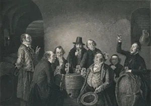 The Wine Commission, mid 19th century. Creator: AH Payne