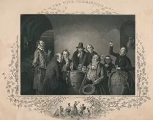 Drinking Collection: The Wine Commission, mid 19th century. Creator: AH Payne