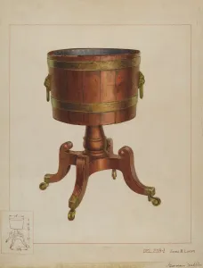 Lawson Prints: Wine Cooler, c. 1937. Creator: James M. Lawson