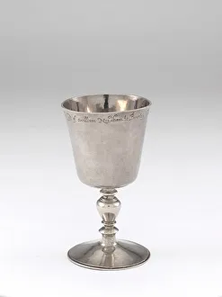 Wine Cup, c. 1660. Creators: John Hull, Robert Sanderson