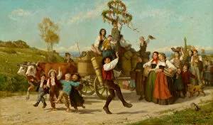 Fun Atmosphere Collection: The Wine Festival, 1865