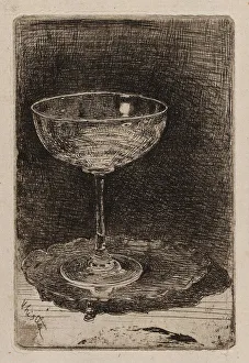 The Wine-Glass, 1858. Creator: James Abbott McNeill Whistler
