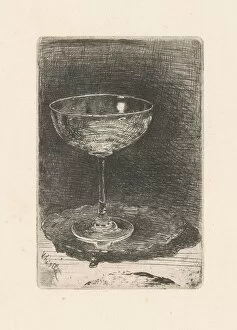 The Wine-Glass, 1859. Creator: James Abbott McNeill Whistler