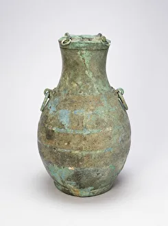 Wine Jar (Hu), Eastern Zhou dynasty, early Warring States period, early 5th century. B. C