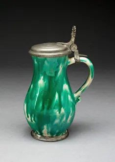 Fa And Xef Prints: Wine Jug, Gmunden, 1700 / 25. Creator: Unknown