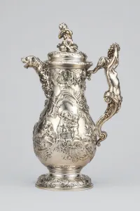 Vineyard Prints: Wine Jug, London, 1739 / 40. Creator: Charles Frederick Kandler