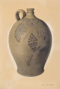 Wine Jug Prints: Wine Jug, probably 1939. Creator: Fritz Boehmer