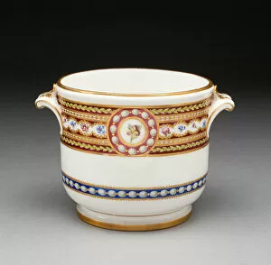 Wineglass Cooler, Sèvres, 1789. Creators: Sèvres Porcelain Manufactory