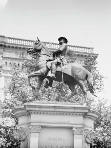 Major Prints: Winfield Scott Hancock - Equestrian statues in Washington