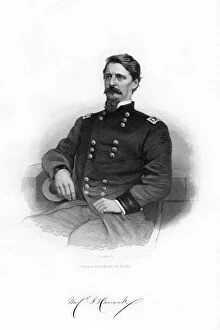 Images Dated 2nd December 2006: Winfield Scott Hancock, Union general, 1862-1867.Artist: J Rogers