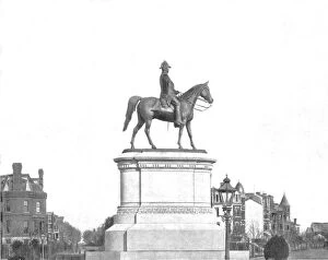 Winfield Scott Statue, Washington DC, USA, c1900. Creator: Unknown