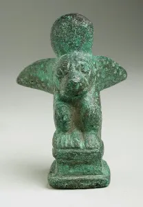 Roman Period Prints: Winged Baboon Figurine, Probably Ptolemaic Period-Roman Period (323 BCE-200 CE) or modern