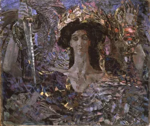 Images Dated 5th June 2013: The Six Winged Seraph, 1904. Artist: Vrubel, Mikhail Alexandrovich (1856-1910)