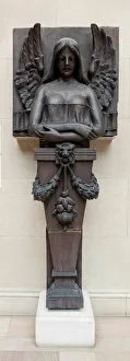 Young Prints: Winged Victory Figure, from the Cornice of the Title Guarantee Building, 1898