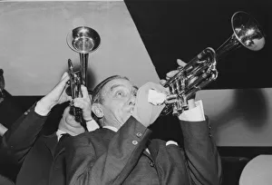 Bandleader Gallery: Wingy Manone, 100 Club, London, 1966. Creator: Brian Foskett
