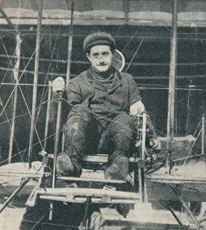 Winning Gallery: The winner of the £10, 000 prize for the flight from London to Manchester, 1910 (c1937)