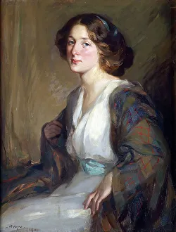 A winsome maid, c1911. Creator: Robert Hope