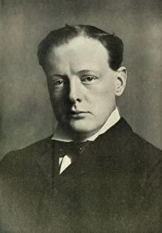 Churchill Collection: Winston Churchill (First Lord of the Admiralty), (1919). Creator: Reginald Haines