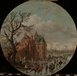 Josefsz Van Goyen Prints: Winter, 1625. Creator: Jan van Goyen