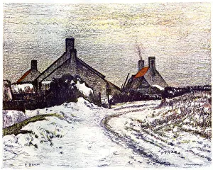 Track Prints: Winter, 1899. Artist: Paul Baum