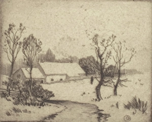 Edge Prints: Winter, 1916. Creator: L Clarence Ball