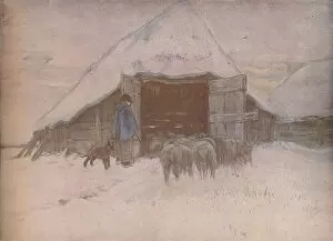 Anton Mauve Gallery: Winter, c1870, (1918). Artist: Anton Mauve