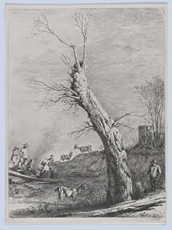 Winter, after a drawing completed in Saint-Chamond, 1795