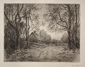 Winter Evening, 1883. Creator: Henry Farrer (American, 1843-1903)