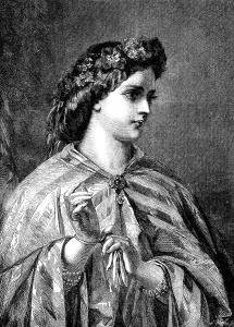 Hair Decoration Prints: The Winter Exhibition, Pall-Mall: Evening