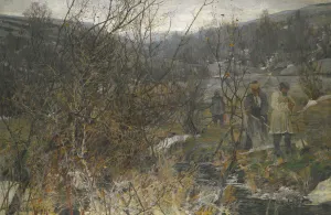 Wolves Prints: Winter Hunt. Artist: Kolesnikov, Ivan Fyodorovich (1887-1929)