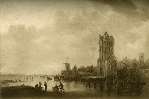 Utrecht Prints: Winter on the ice, 1645, (1908). Creator: Unknown