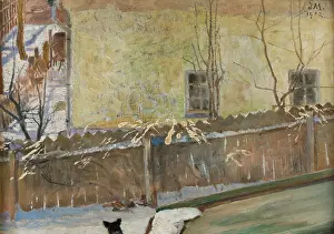Sloped Prints: Winter Landscape, 1902. Creator: Jacek Malczewski