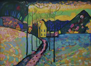 Distant Prints: Winter Landscape, 1909. Creator: Vassily Kandinsky