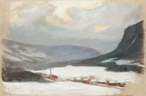 Winter Landscape, 1932. Creator: Hanna Frosterus-Segerstrale