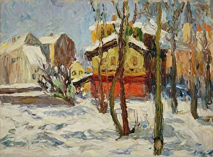 Munich Prints: Winter in Schwabing, 1902. Creator: Kandinsky, Wassily Vasilyevich (1866-1944)