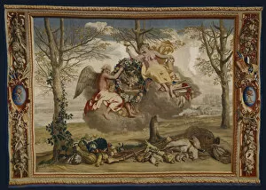 Shells Gallery: Winter, from The Seasons, Paris, 1700 / 20. Creator: Gobelins Manufactory