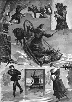 Winter Sketches in South Russia, 1886. Creator: Unknown