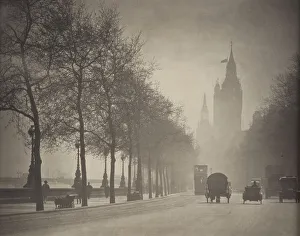 Winter sunshine, 1920s. Creator: Harry Moult