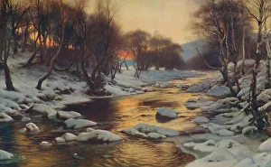 And Winters Breath Came Cold and Chill, 1886. Creator: Joseph Farquharson And Winters Breath Came Cold and Chill, 1886. Creator: Joseph Farquharson