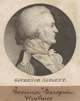 Patriot Prints: Winthrop Sargent, 1802. Creator: Charles Balthazar Julien Fevret de Saint-Memin