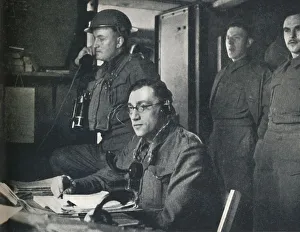 Commanding Officer Gallery: Wireless, 1941. Artist: Cecil Beaton