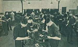Ward Lock Prints: Wirless Operator Mechanics Workshop, 1940