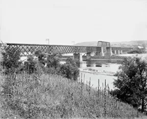 Merrimack Prints: Wisconsin River near Merrimac, between 1880 and 1899. Creator: Unknown