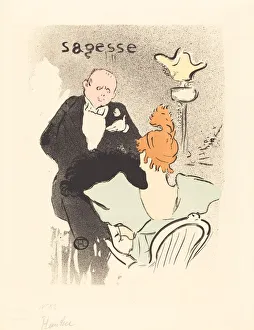 Wisdom Prints: Wisdom (Sagesse), 1893. Creator: Henri de Toulouse-Lautrec