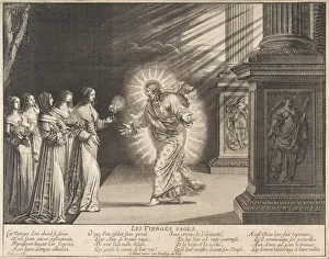 Lamps Prints: The Wise Virgins before Christ, ca. 1635. Creator: Abraham Bosse