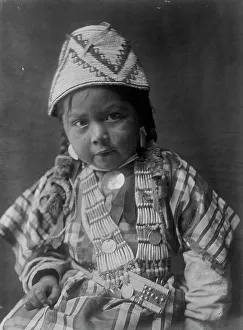 Dollar Prints: Wishham child, c1910. Creator: Edward Sheriff Curtis