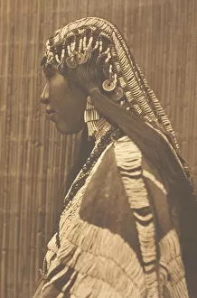 Ethnography Collection: Wishham Girl, Profile, 1910. Creator: Edward Sheriff Curtis
