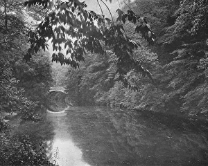 Creek Prints: On Wissahickon Creek, Fairmount Park, Philadelphia, USA, c1900. Creator: Unknown