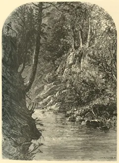 Wissahickon, near Paper-Mill Bridge, 1874. Creator: John Filmer